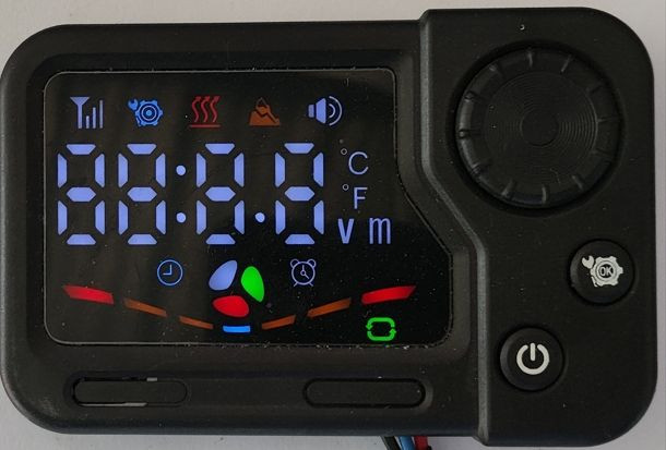 Digital LCD Control Switch – Multifunctional Display Panel